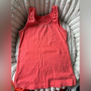 Coral Bedazzled Women’s Tank